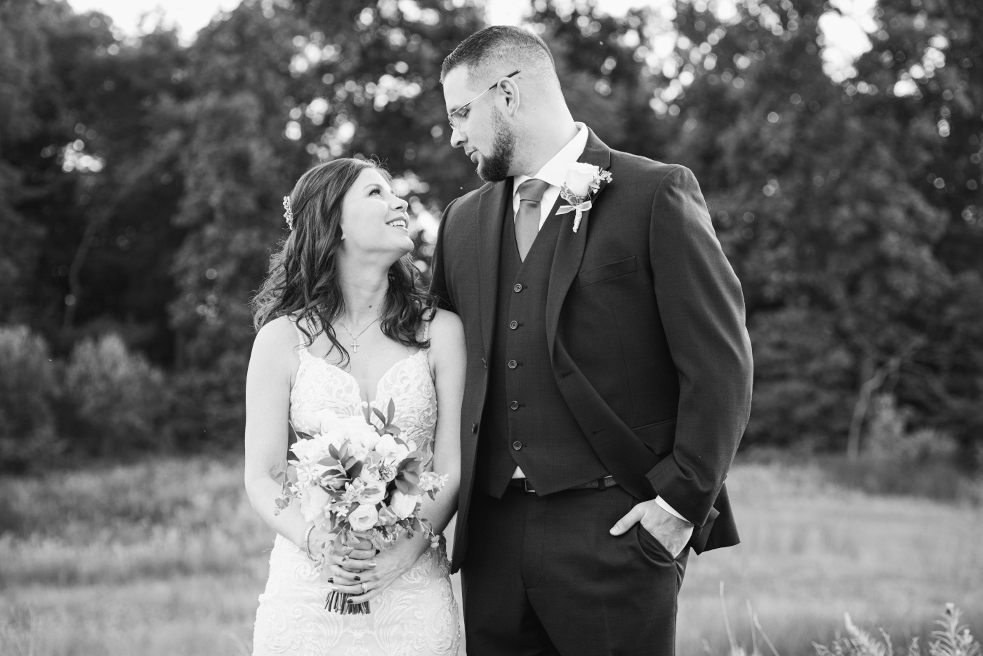 Kristin + Tony Workman at Blue Heron in Medina, Ohio
