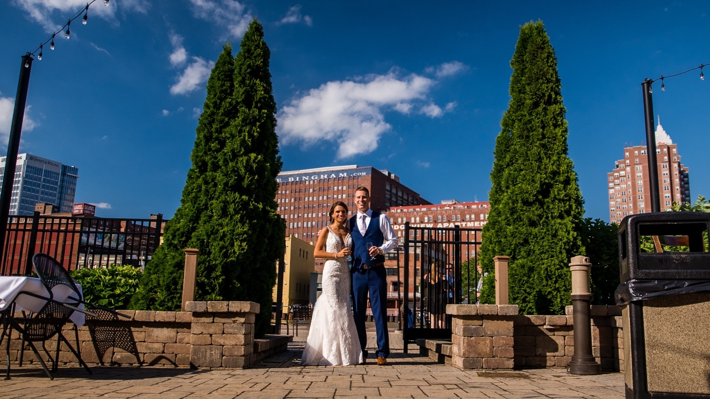 Scott + Kaitlin at Windows on the River Wedding Anniversary