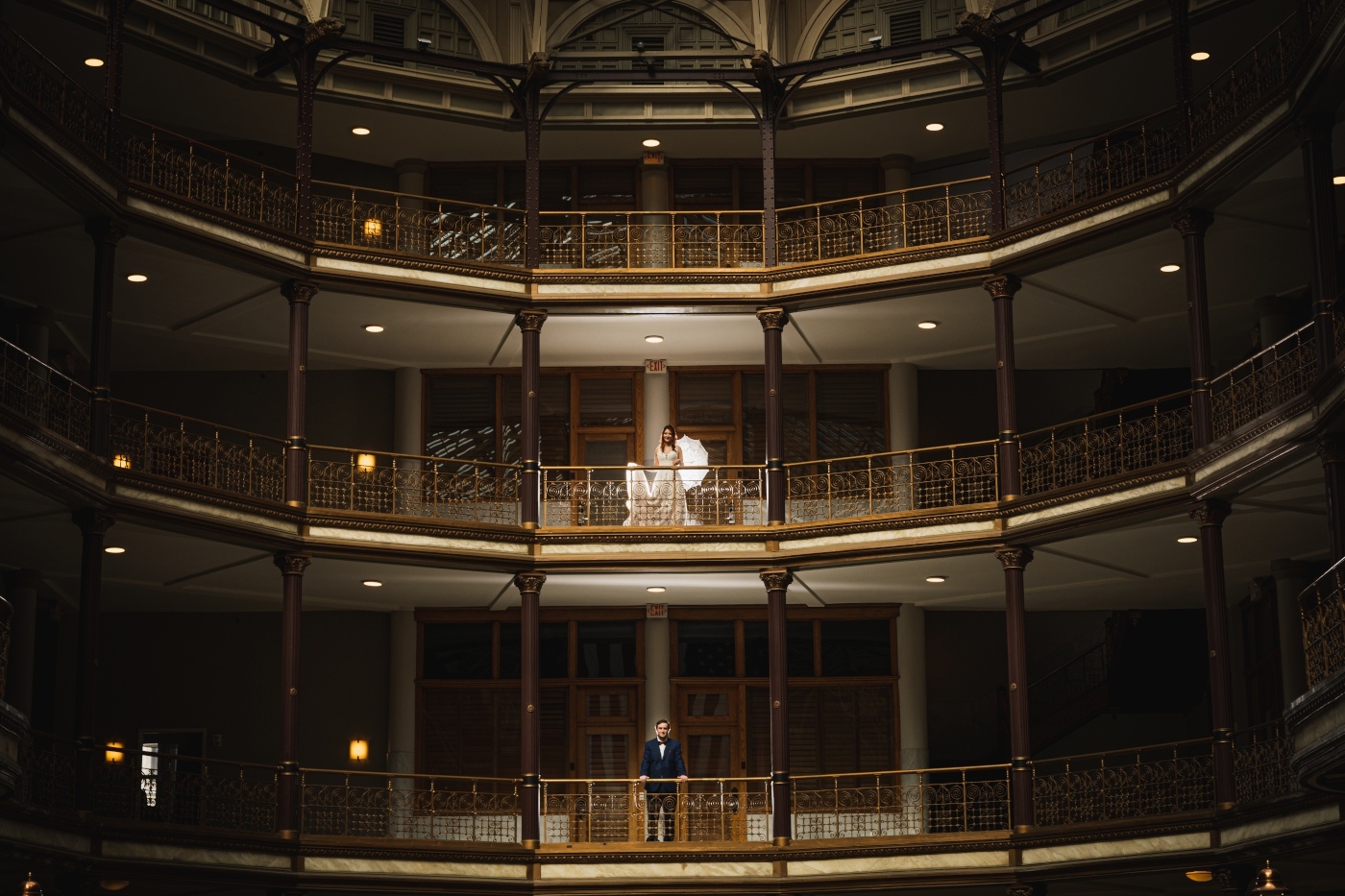 Maddie + Jordan at The Cleveland Arcade in Cleveland, Ohio