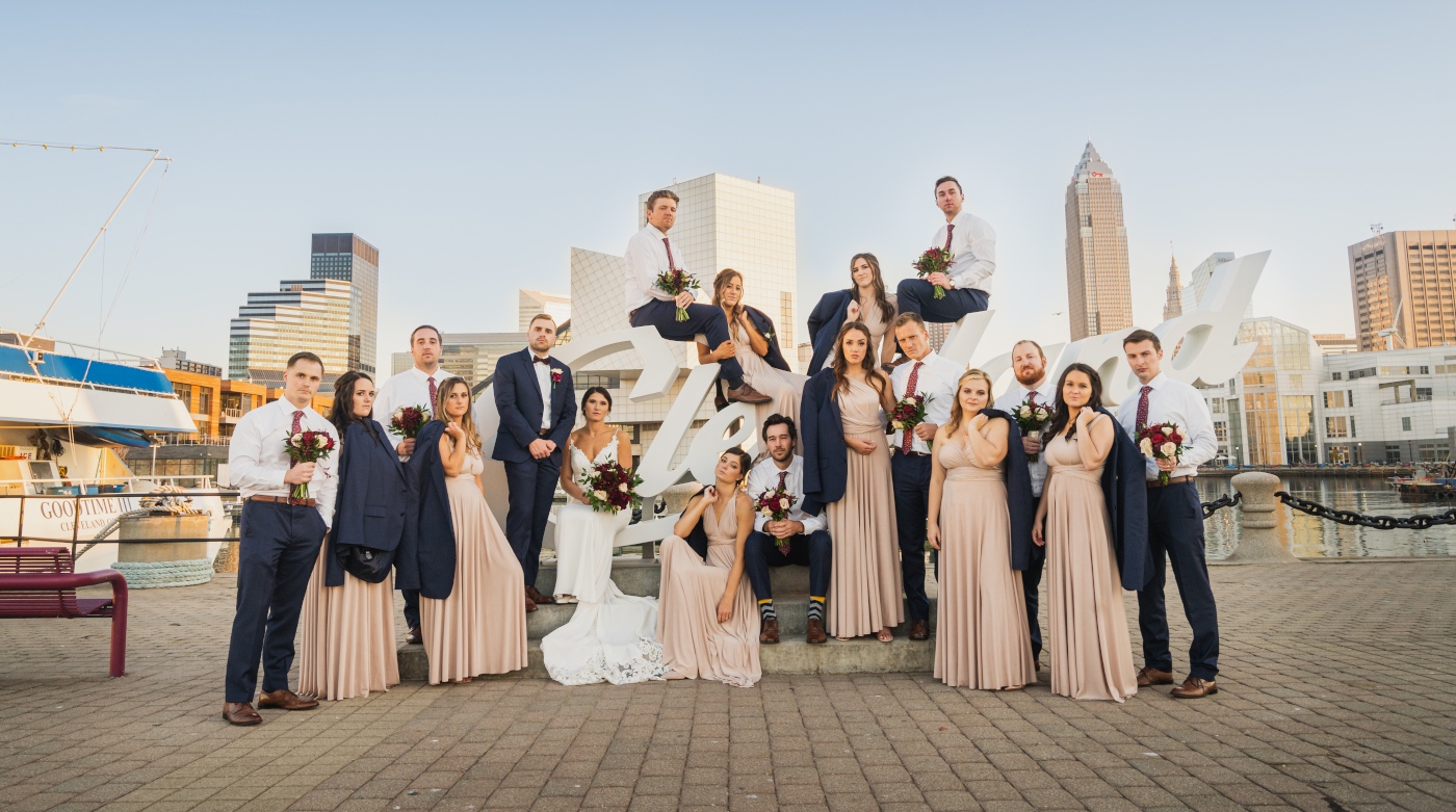 Jane + Mitchell at The Great Lakes Science Center-Cleveland, Ohio