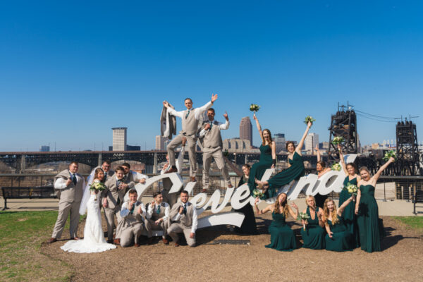 Marissa and Zac Bridal Party