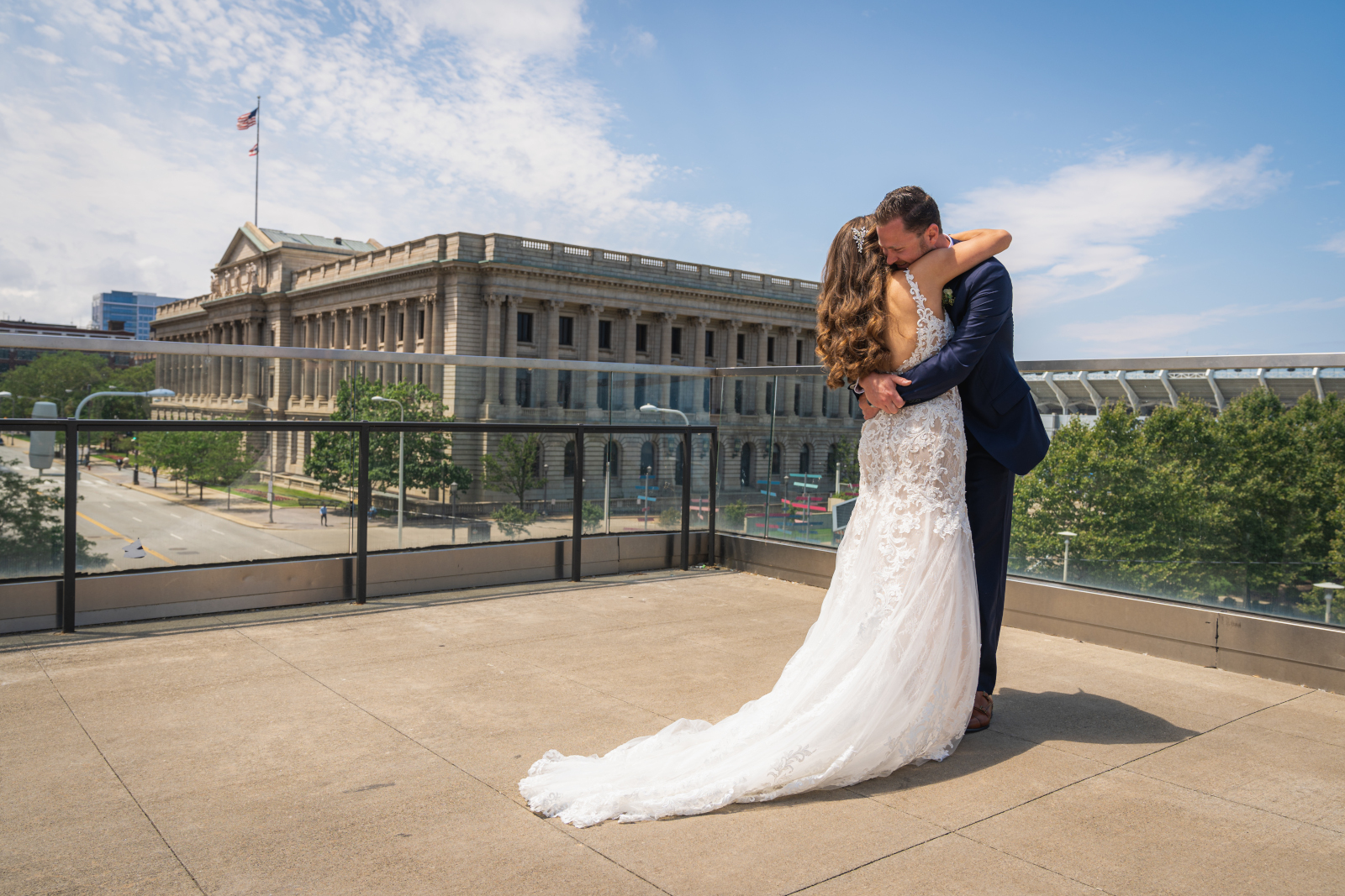 Mackenzie + Corey at Tenk West Bank in Cleveland, Ohio