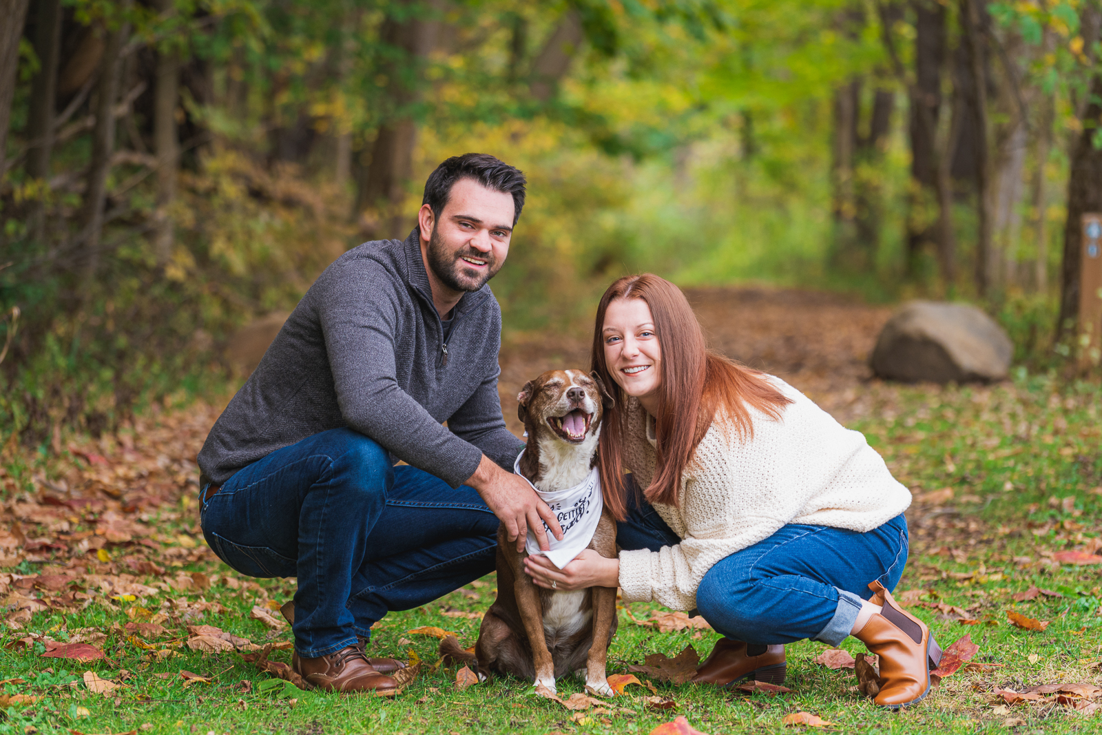 Tina + Bryan Engagement Photos at Tinker’s Creek