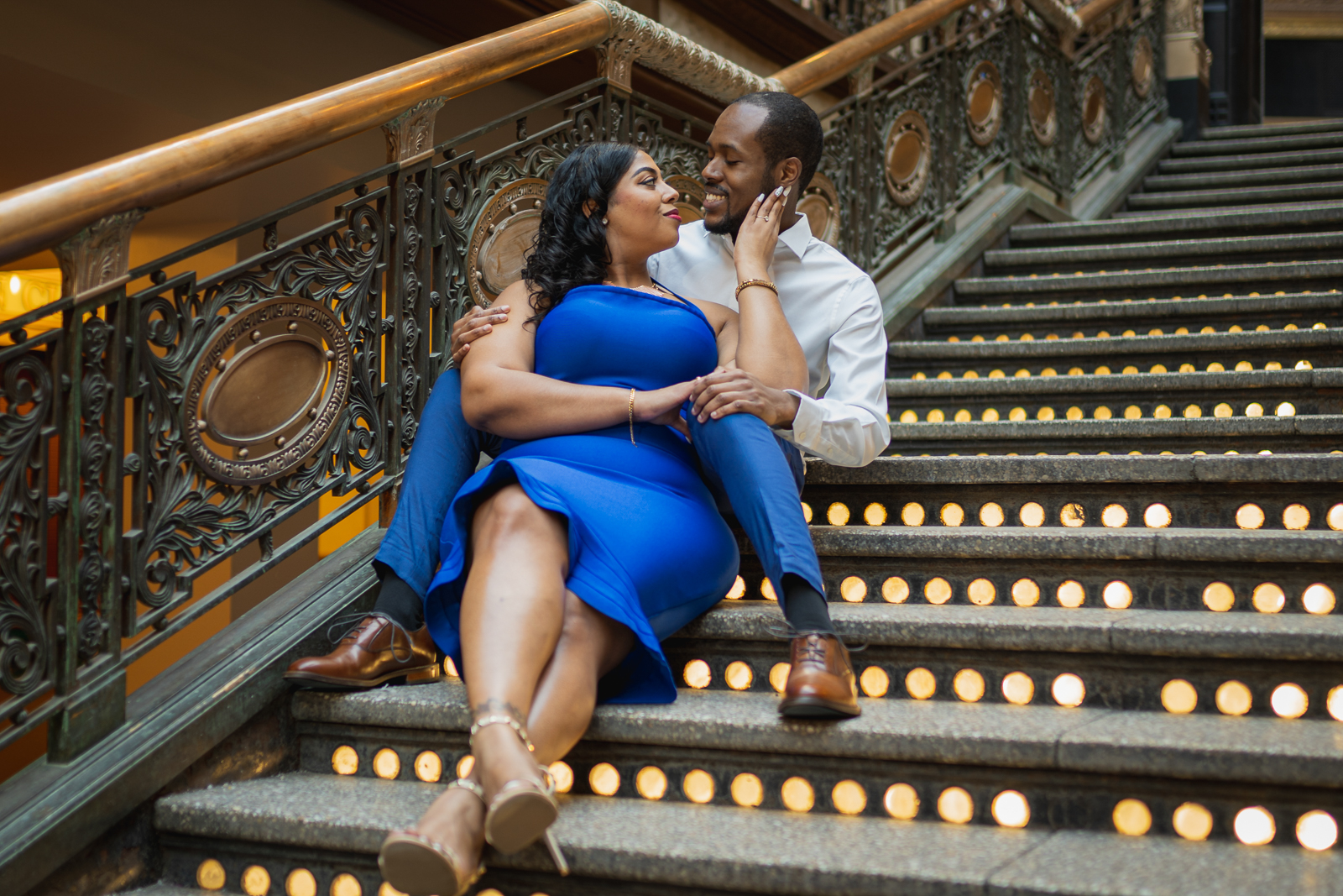 Felecia + Steve’s Upscale Engagement Session