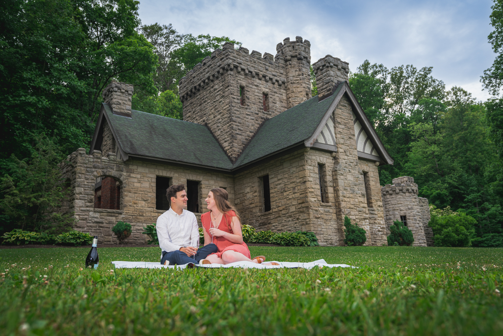 Dakota & Ashley Engagement Session at  Squires Castle