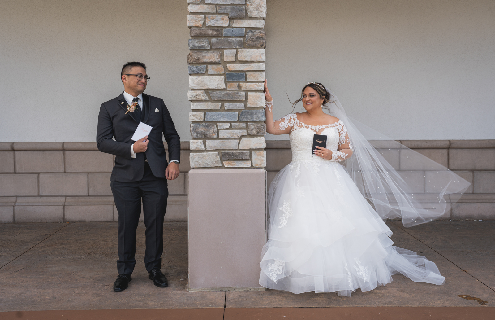 Danielle + Ed at the Astrodome in Parma, Ohio