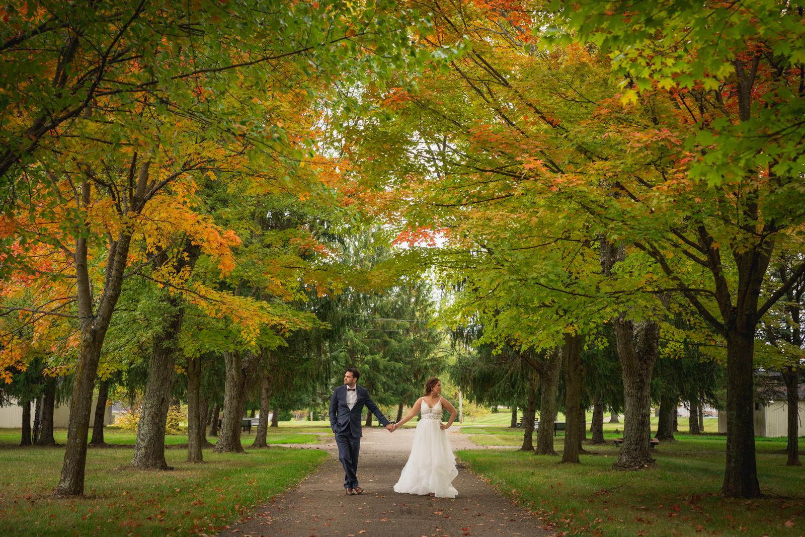 Tina + Brian at Pine View Acres in Massillon, Ohio