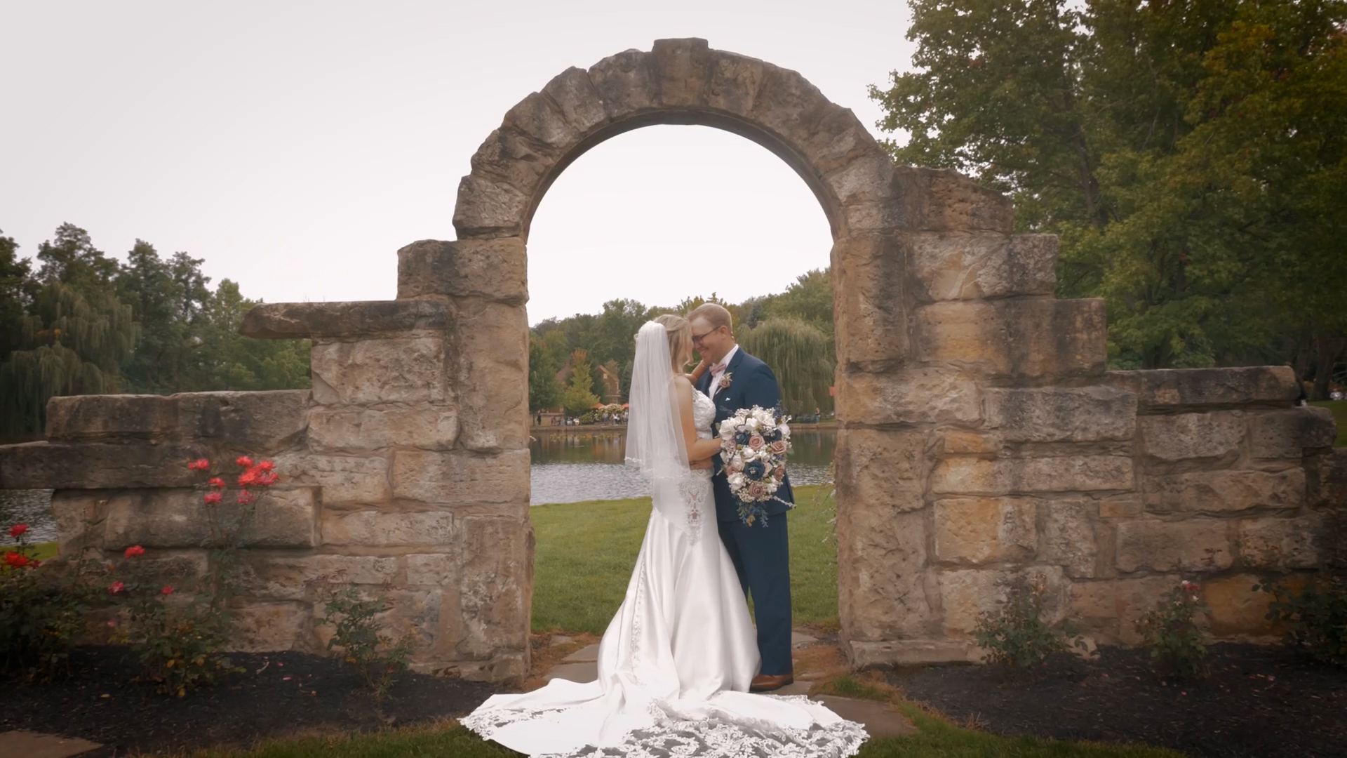 Samantha + Charlie Wedding at Gervasi Vineyard in Canton, Ohio