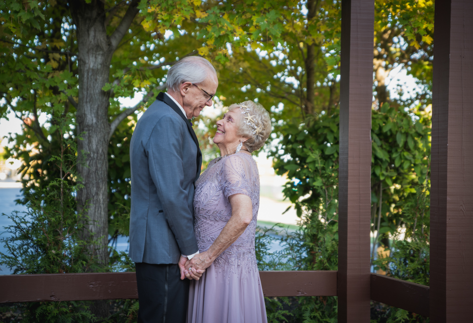 Bob +Geri at the Aviator Event Center in Cleveland, Ohio