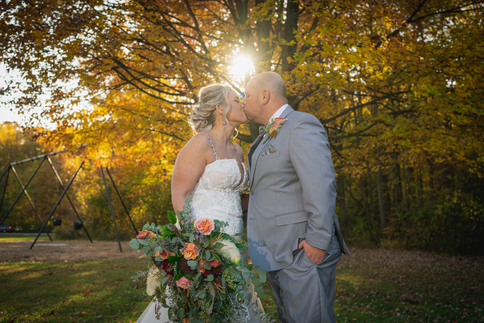 John + Brittani at the Belarusan Event Center in Strongsville, Ohio