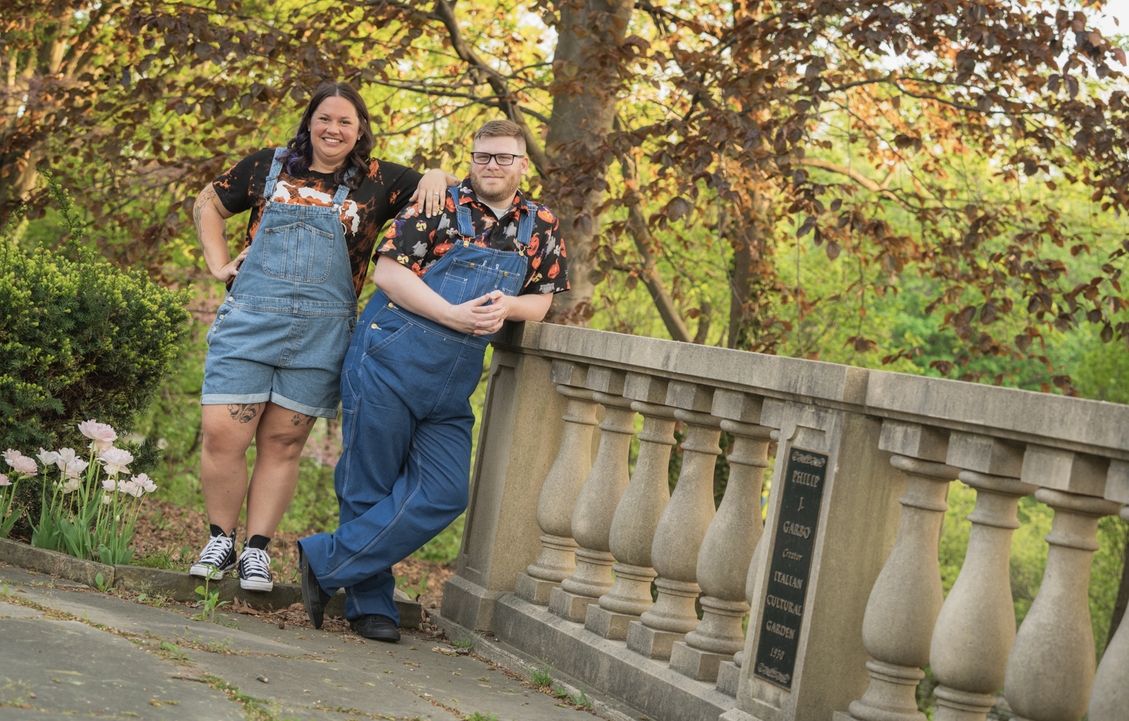 Capturing Eternal Love: Jordan and Paige’s Engagement Session at the Cleveland Art Museum and Italian Cultural Garden